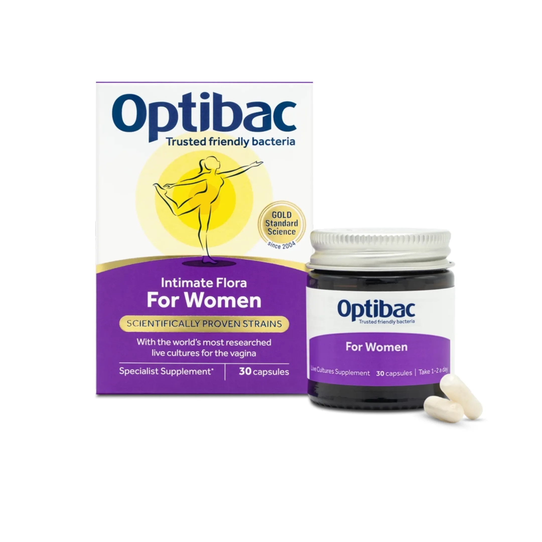 For Women OPTIBAC Men Vi Sinh Phụ Khoa