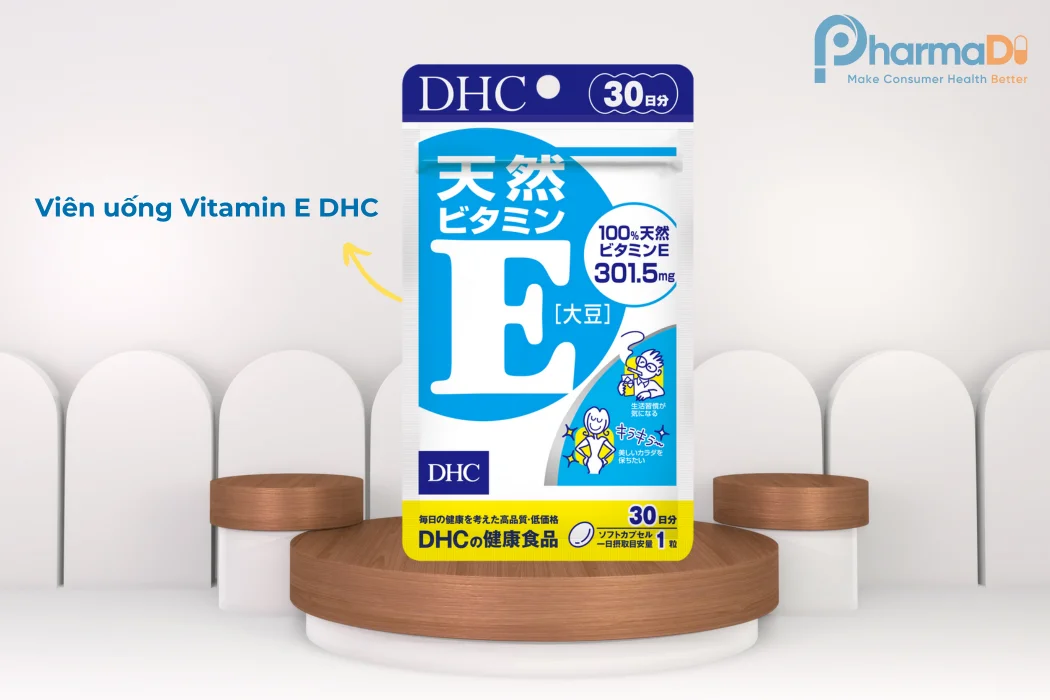 Vitamin E 30ngày G/30 Dhc Điều Hòa Nội Tiết Chống Oxy Hóa