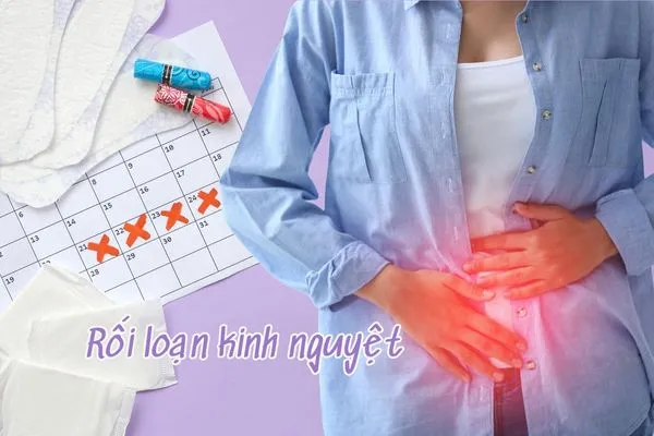 Khi bị rối loạn kinh nguyệt bất thường, chị em có thể đã mắc các bệnh phụ khoa