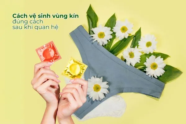 Vệ sinh vùng kín trước và sau khi quan hệ để phòng ngừa bệnh tình dục