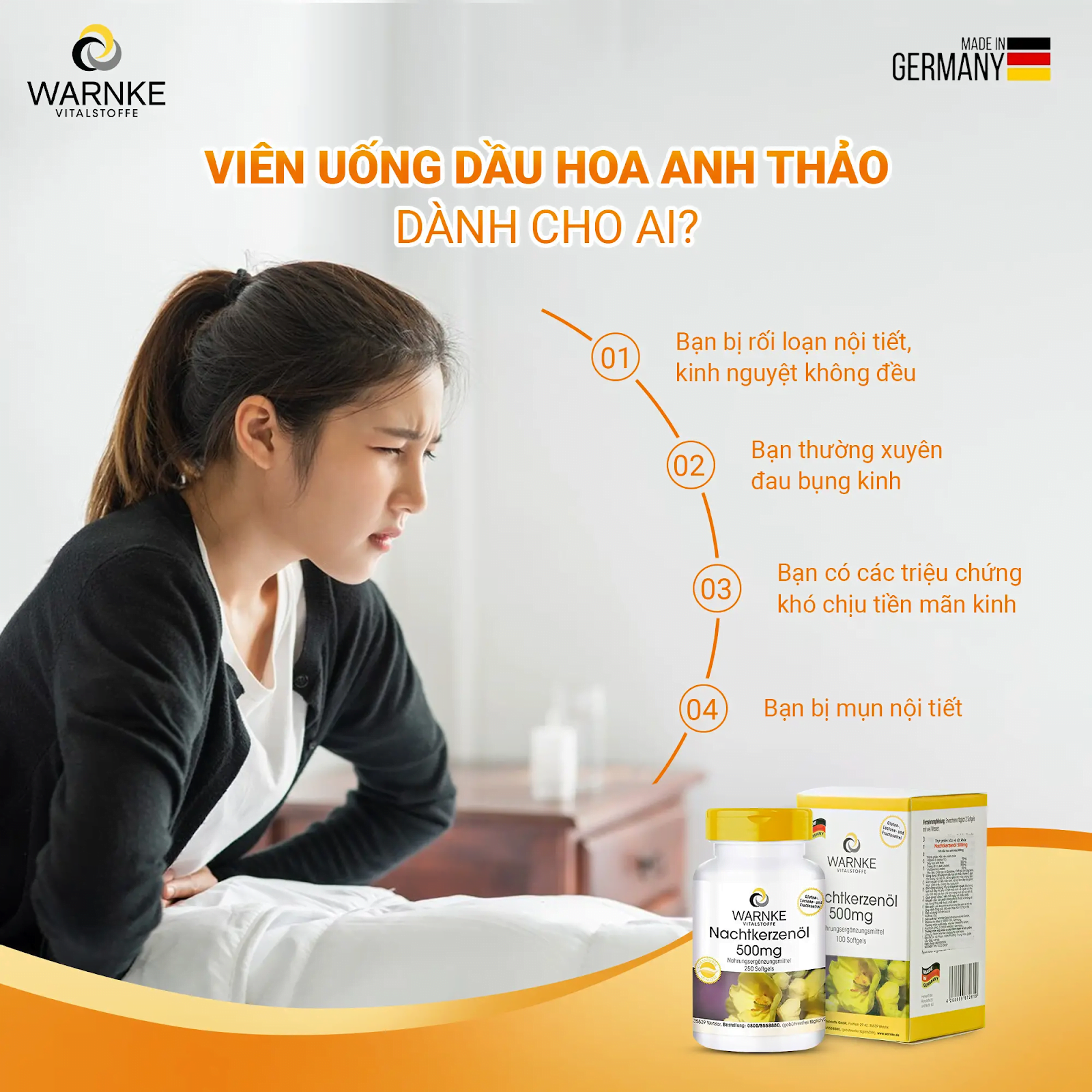 Natchtkezenol H/100v Warnke Hoa Anh Thảo Nội Tiết