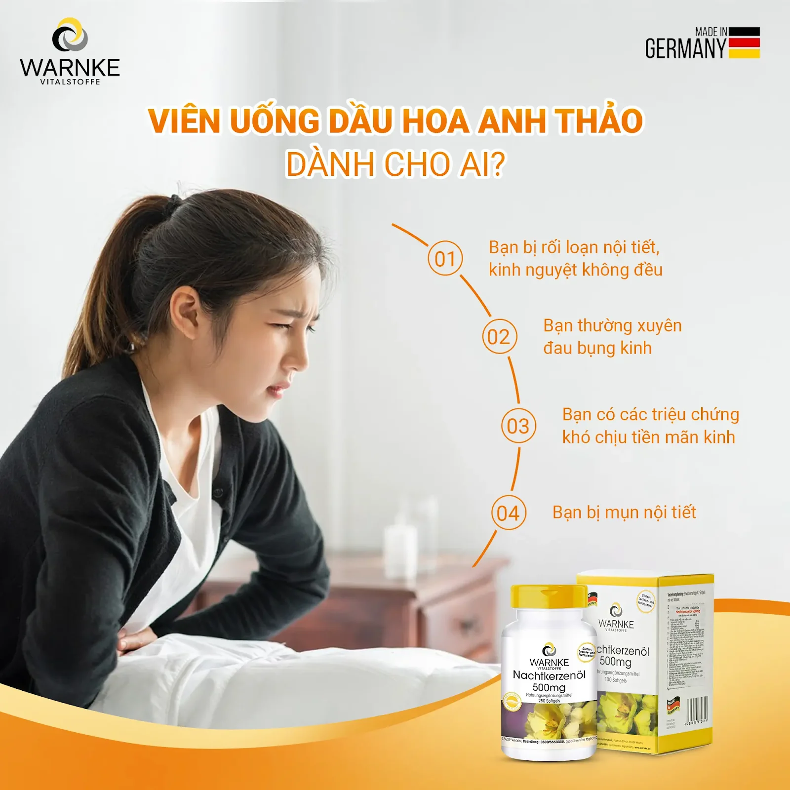 Natchtkezenol H/100v Warnke Hoa Anh Thảo Nội Tiết