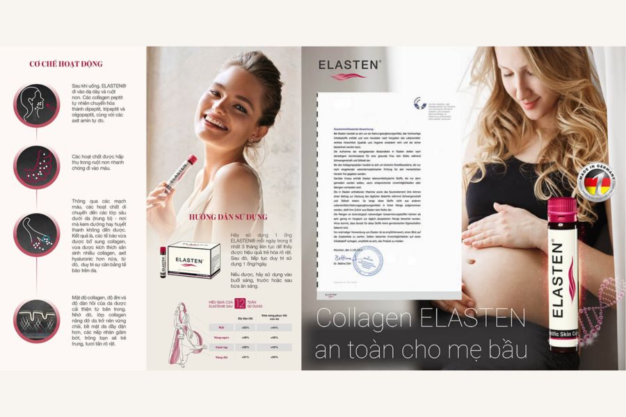 Collagen H/28 Ống Elasten Chống Lão Hóa