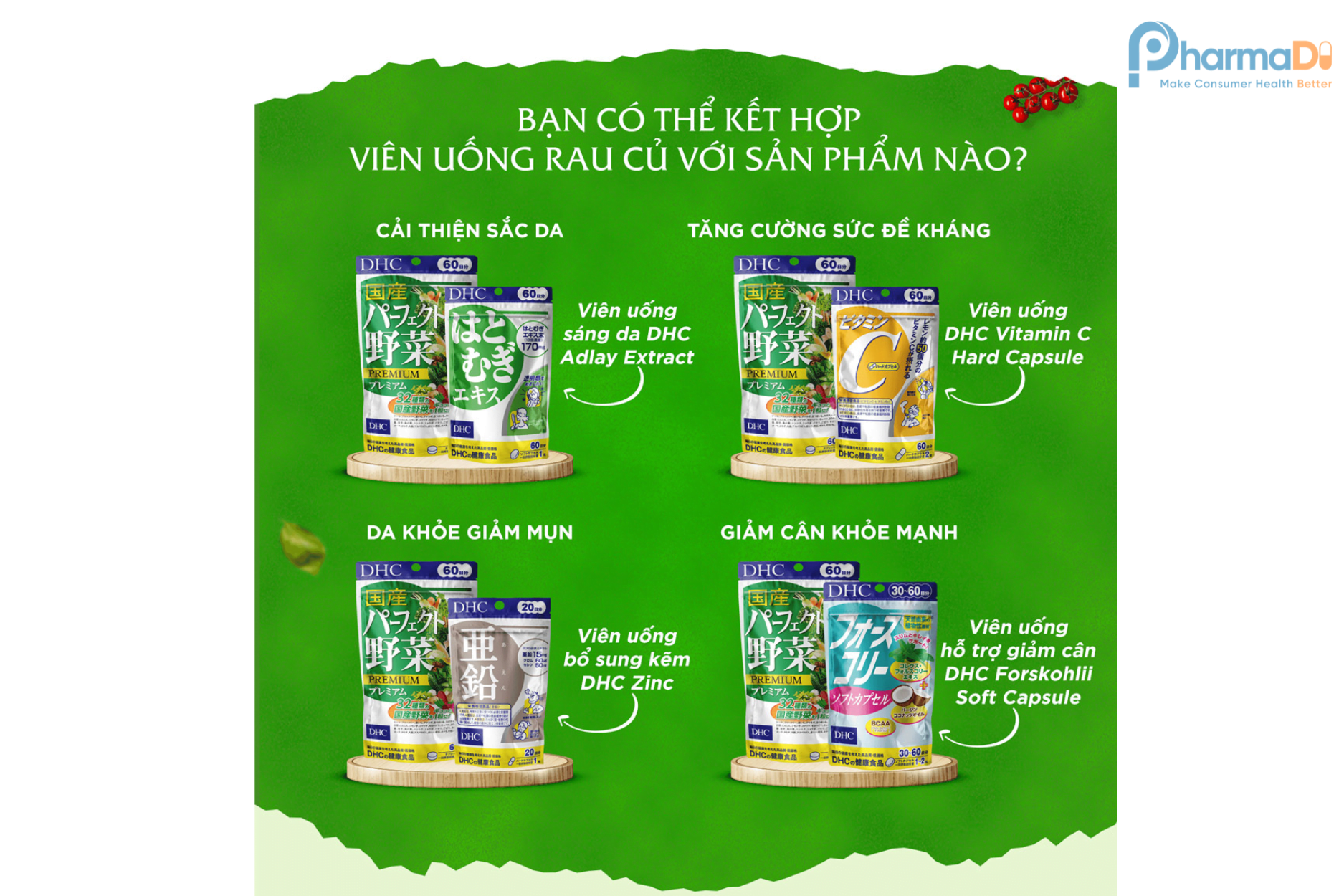 Dhc Perfect Vegetable  Viên Uống Rau Củ Dhc 