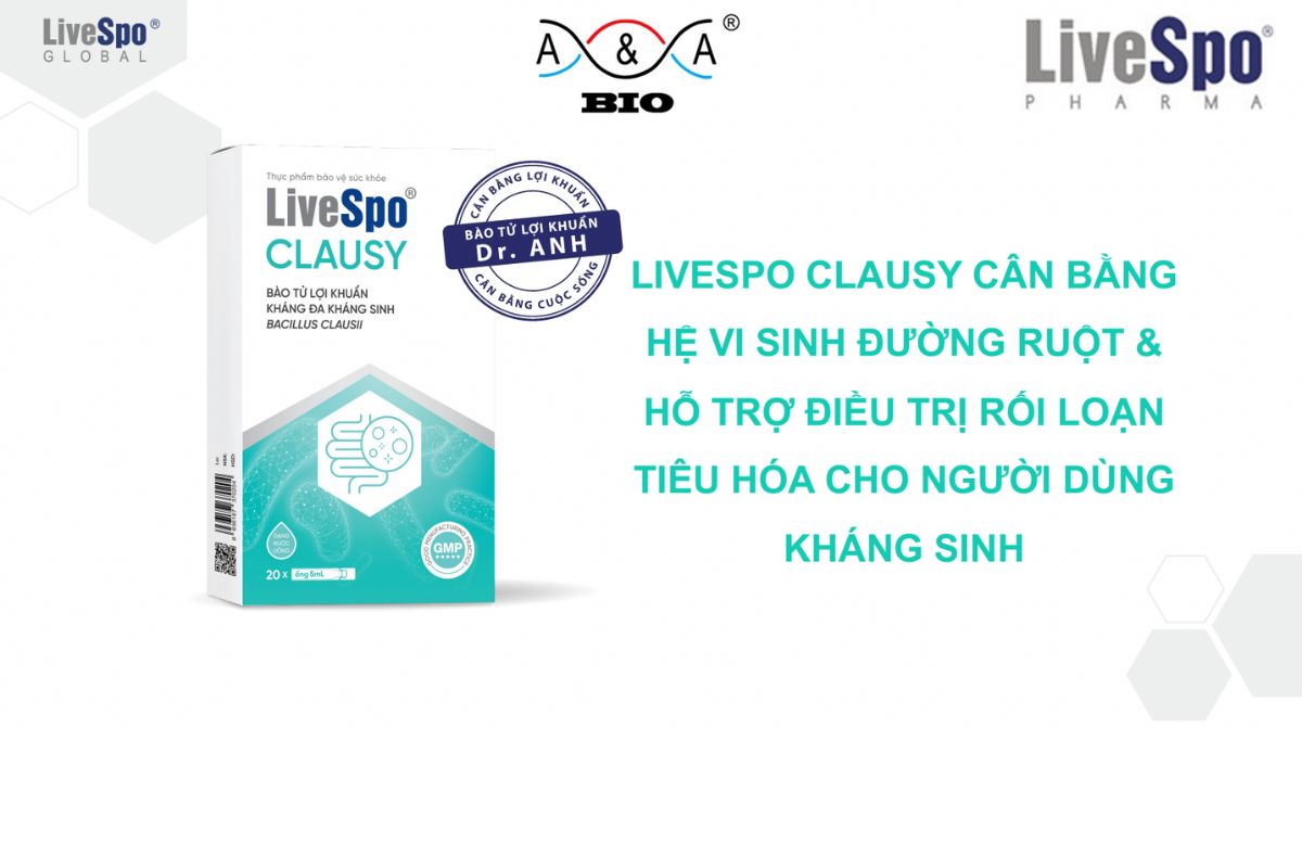Livespo Thương Hiệu Bào Tử Lợi Khuẩn đầu Tiên Và Dẫn đầu Thị Trường Việt Nam