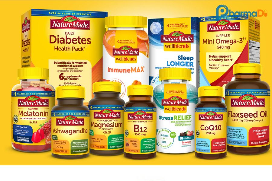 Nature Made thương hiệu thực phẩm chức năng Mỹ nổi tiếng