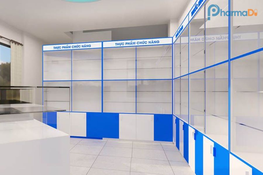 Diện tích mở quầy thuốc đạt chuẩn GPP