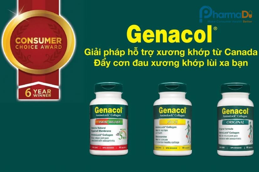 Genacol Thực Phẩm Chức Năng Bảo Vệ Xương Khớp Hàng đầu Canada