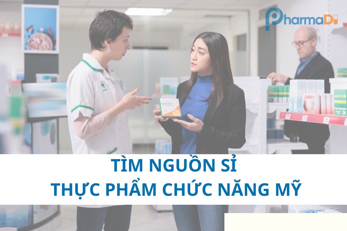 Tìm nguồn sỉ thực phẩm chức năng Mỹ giá tốt