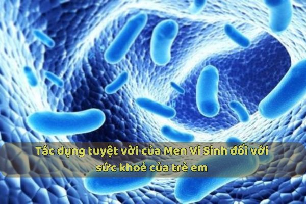 Tác dụng của men vi sinh đối với trẻ