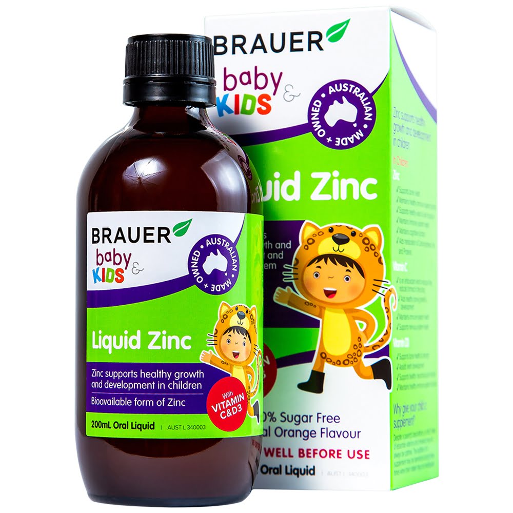 Siro BRAUER Baby & Kids Liquid Zinc