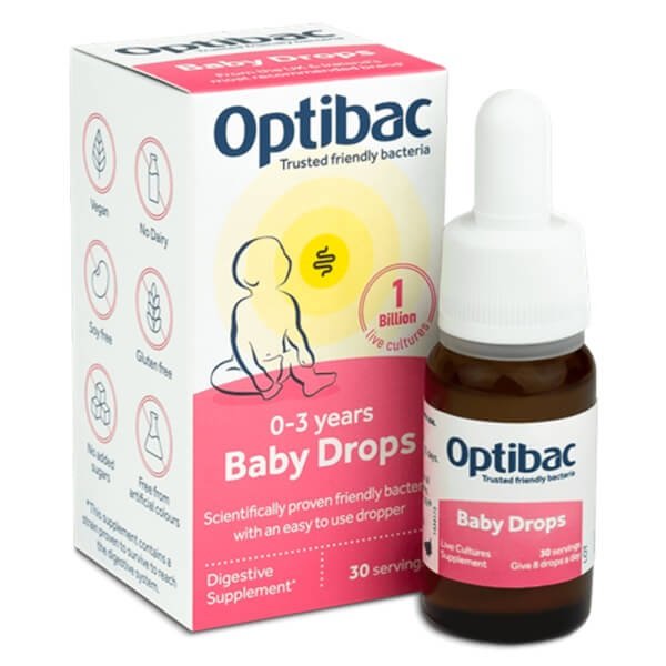 Men vi sinh Optibac Probiotics Baby Drops