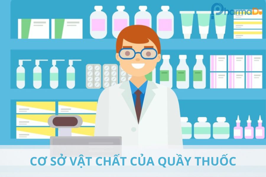 Điều kiện cơ sở vật chất đối với quầy thuốc