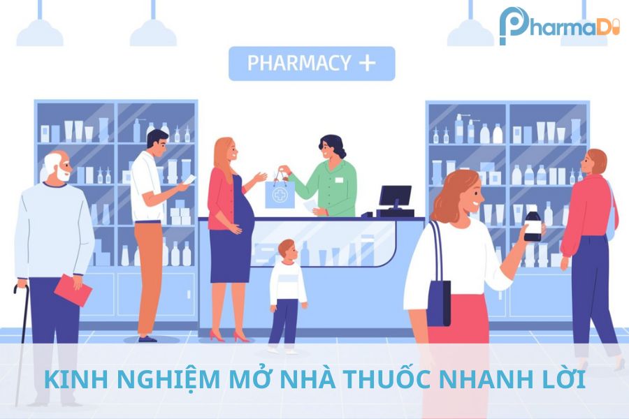 Kinh nghiệm mở nhà thuốc tây nhanh lời