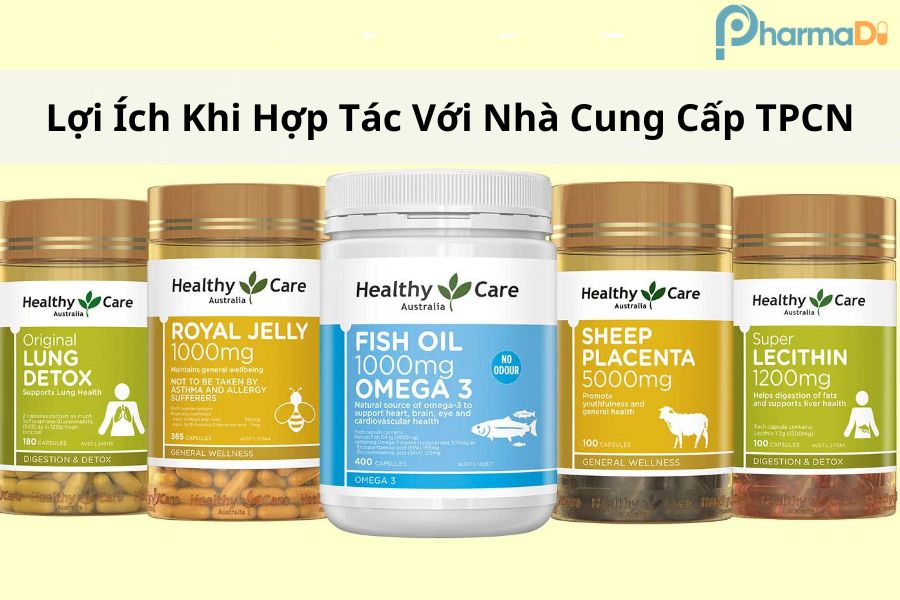 Lợi ích khi hợp tác với các nhà cung cấp thực phẩm chức năng