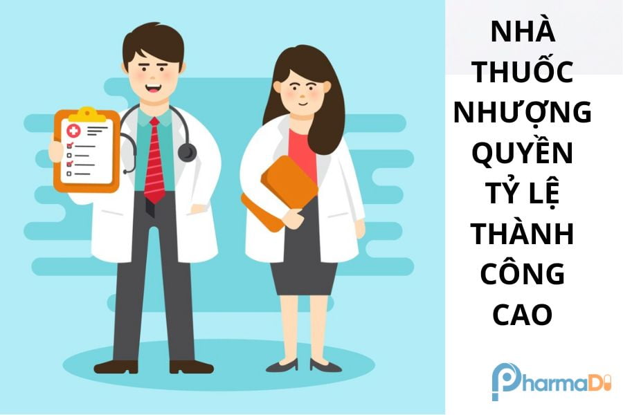 Tỷ lệ thành công nhà thuốc nhượng quyền cao