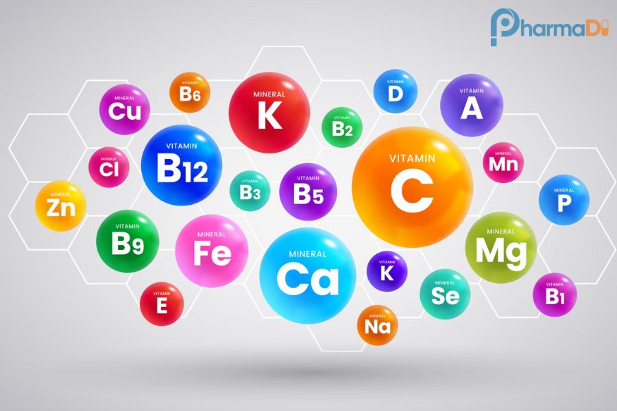 Nhóm thực phẩm chức năng bổ sung Vitamin