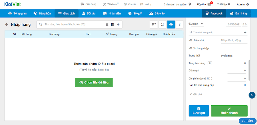 KiotViet Pharmacy phần mềm hỗ trợ để tính doanh thu nhà thuốc