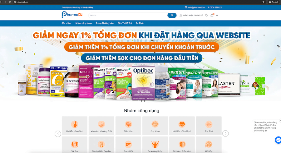 Chi tiết cách hợp tác với Pharmadi lấy sỉ giá tốt