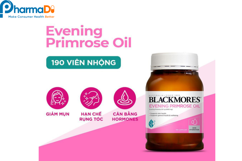 Tinh Dầu Hoa Anh Thảo Blackmores Evening Primrose Oil