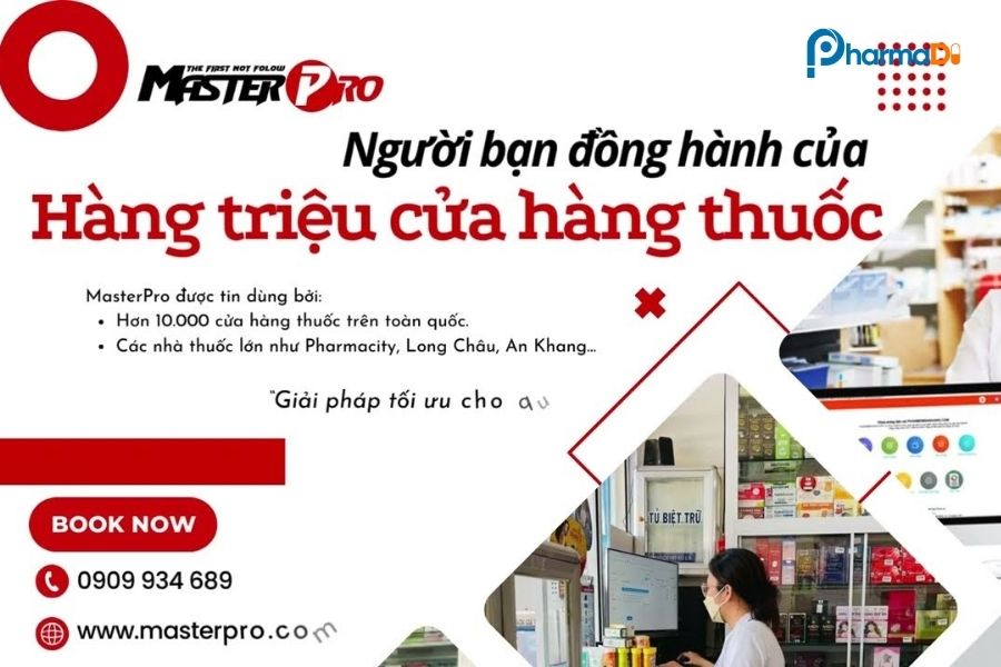 Phần mềm quản lý nhà thuốc Master Pro