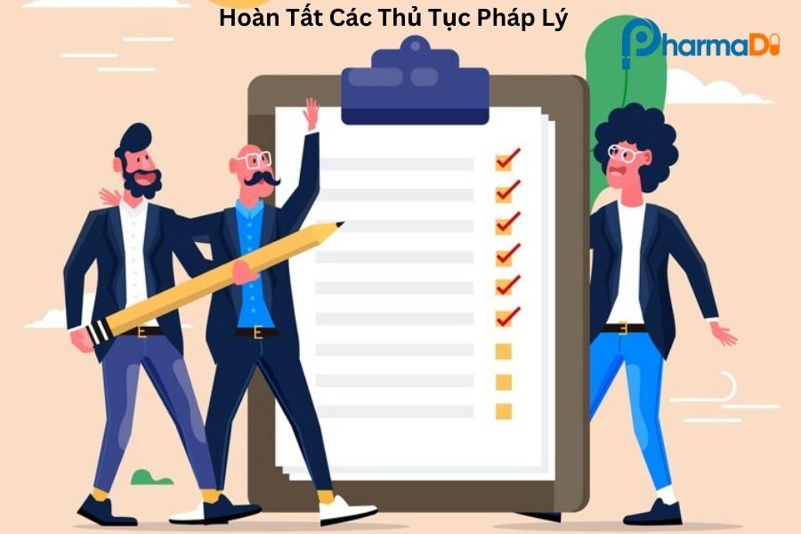 Hoàn tất thủ tục pháp lý