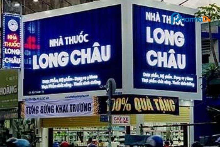 Mẫu biển hiệu nhà thuốc đèn LED nổi bật