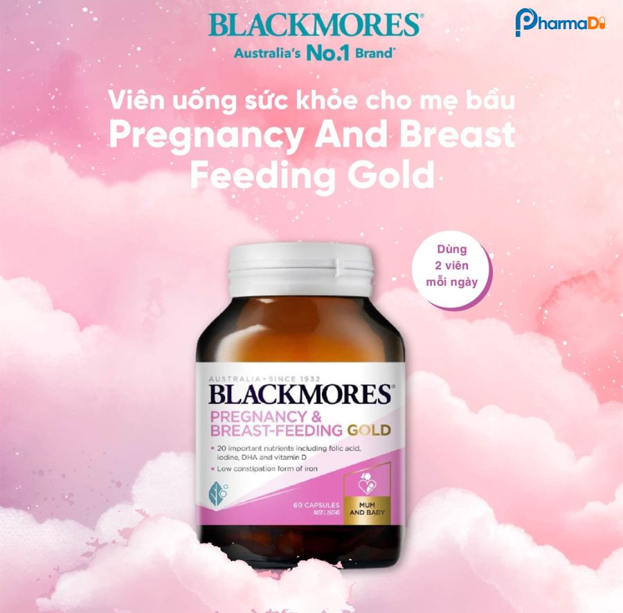 Blackmores Pregnancy & Breast Feeding Gold