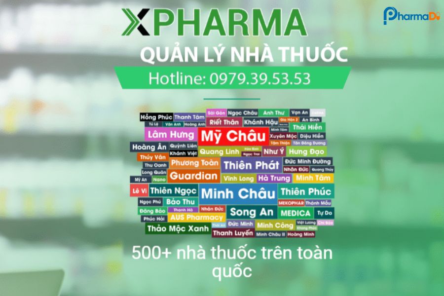 Phần mềm nhà thuốc XPharma
