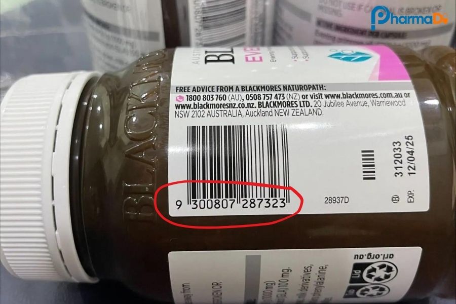 Cách phân biệt Blackmore Úc thật giả qua mã vạch