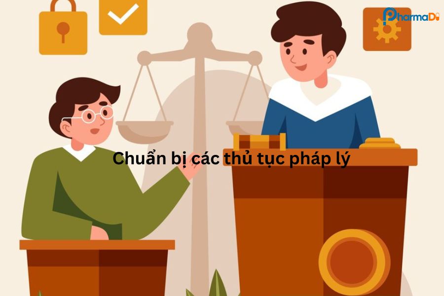 Chuẩn bị các thủ tục pháp lý