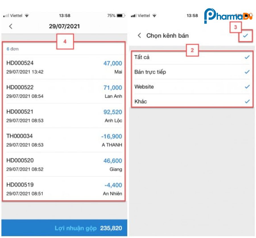 Lưu trữ thông tin khách hàng