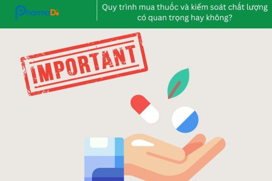 Quy trình mua thuốc và kiểm soát chất lượng là gì? Có quan trọng không?