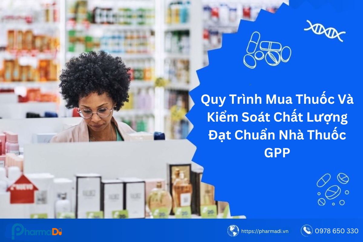Quy trình mua thuốc và kiểm soát chất lượng