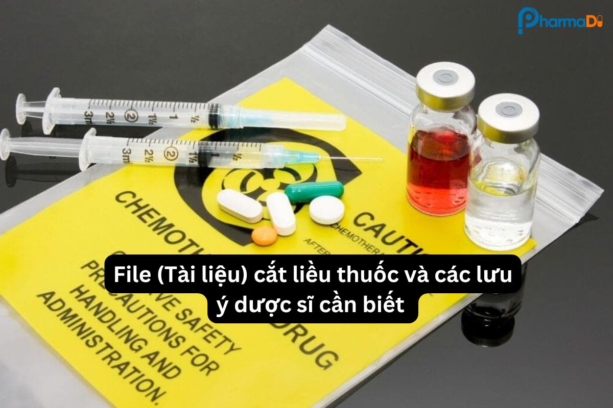 File (Tài liệu) cắt liều thuốc và các lưu ý dược sĩ cần biết