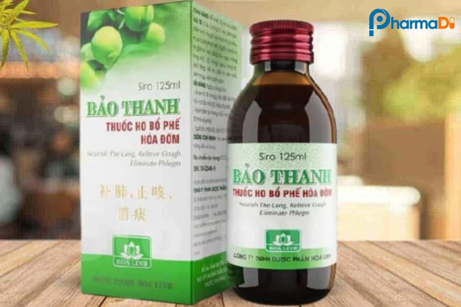 Siro ho Bảo Thanh - Cắt liều thuốc viêm họng