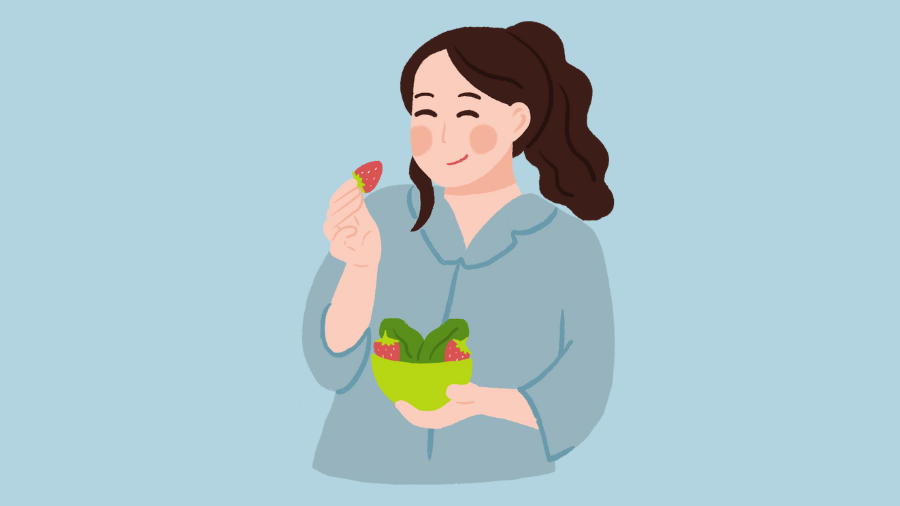 Sự giảm sút nồng độ estrogen cũng có thể khiến bạn cảm thấy thèm ăn hơn bình thường