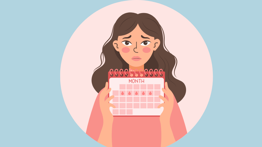 Chu kỳ kinh nguyệt bình thường thường kéo dài từ 21 đến 35 ngày