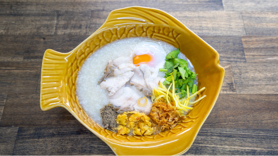 Cháo cá lóc thơm ngon theo kiểu Nhật cho bé