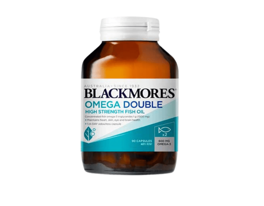 Omega Double L/90v BLACKMORES Dầu Cá Cho Tim Mạch, Não Bộ, Thị Lực