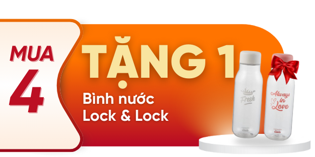 BLACKMORES mua 4 tặng 1 bình nước Lock&Lock