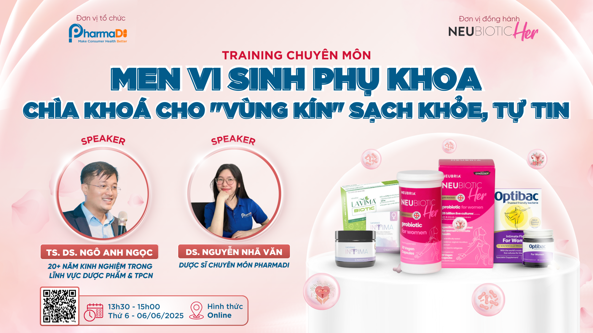 Tài liệu training chuyên môn: Men vi sinh phụ khoa – chìa khoá cho vùng kín sạch khoẻ, tự tin