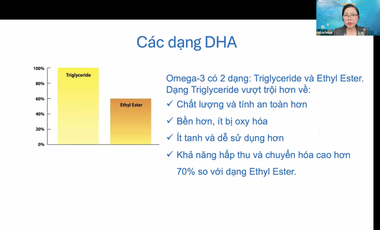 Recap buổi training “Dinh dưỡng DHA, Omega-3 với phát triển trí não và thị lực vượt trội của bé”