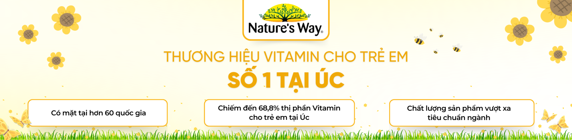 Evening Primrose Oil 1000mg L/60V NATURE’S WAY Hoa Anh Thảo Cân Bằng Nội Tiết Tố Nữ