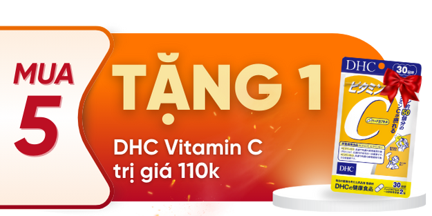 Mua 5 Soothing Wash C/250ml FEMFRESH (Hồng), tặng 1 DHC Vitamin C