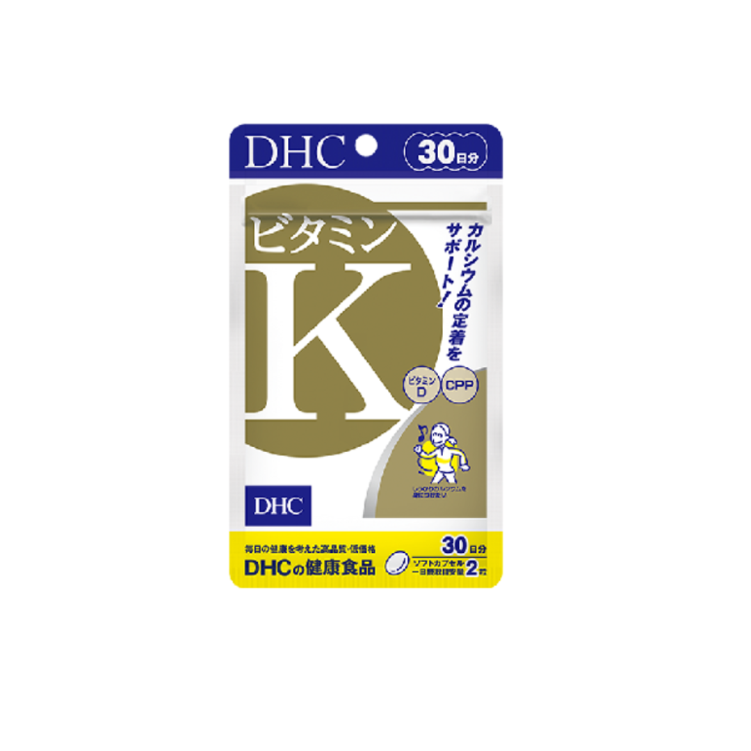 Vitamin K 30Ngày G/60v DHC Hỗ trợ tăng hấp thụ canxi