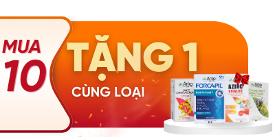 T2/2026 (01/02-13/02)_Mua 10 Forcapil Fortifiant H/60v , Omega 3 H/60v , Detox Hepatique H/20 ống , Azinc Vitalite H/120V  tặng 1 cùng loại