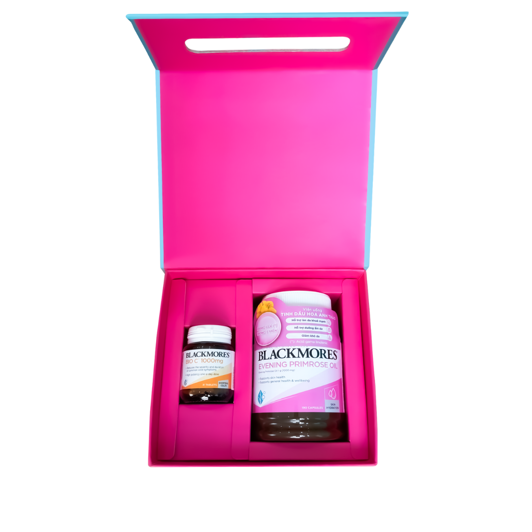 Set quà tặng 1 EPO L/190v và 1 Ginkgo Forte L/40v BLACKMORES