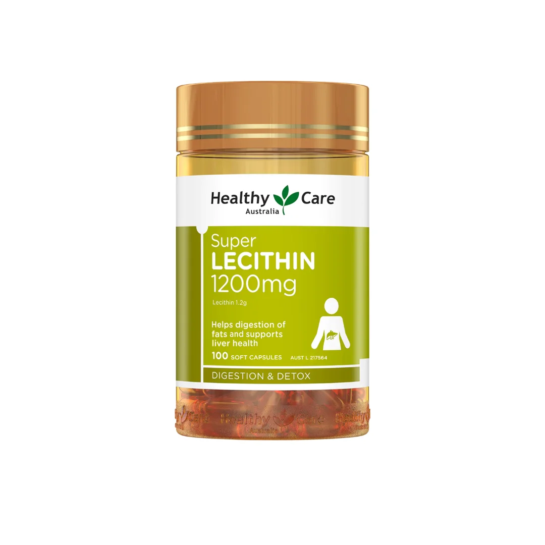 Super Lecithin 1200mg L/100V HEALTHY CARE (HCVN)