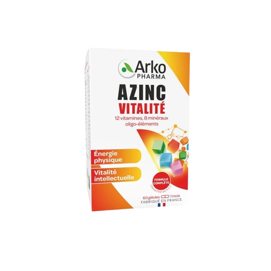 Azinc Vitalite H/60V ARKOPHARMA Bổ Sung Vitamin và Khoáng chất cho thanh thiếu niên và người lớn
